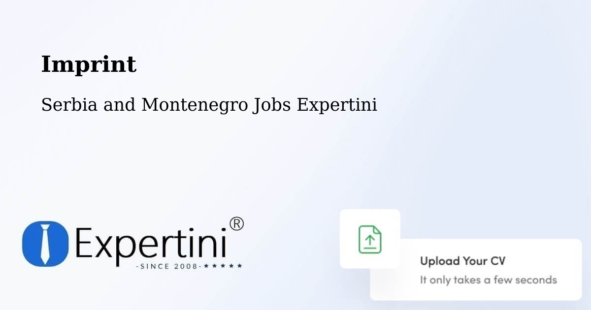 Imprint – Viking - Serbia and Montenegro Jobs Expertini